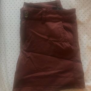 American Eagle Twill Midi Short